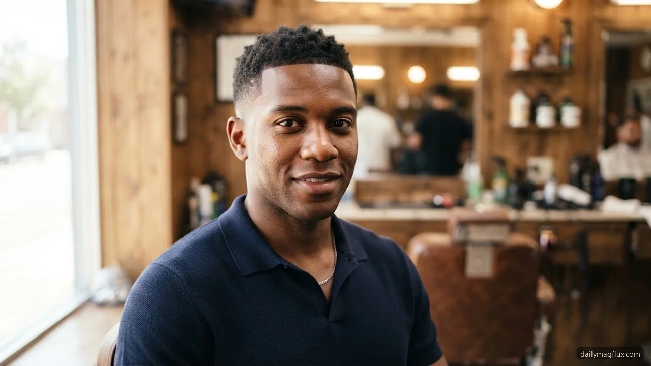 Short Mid Taper Styles - Mid Taper Fade Black Male hair visualizer
