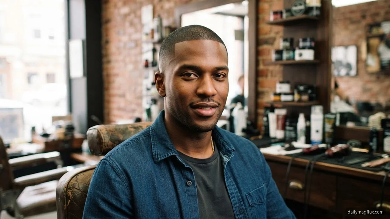 Classic Buzz - Mid Taper Fade Buzz Cut hair visualizer