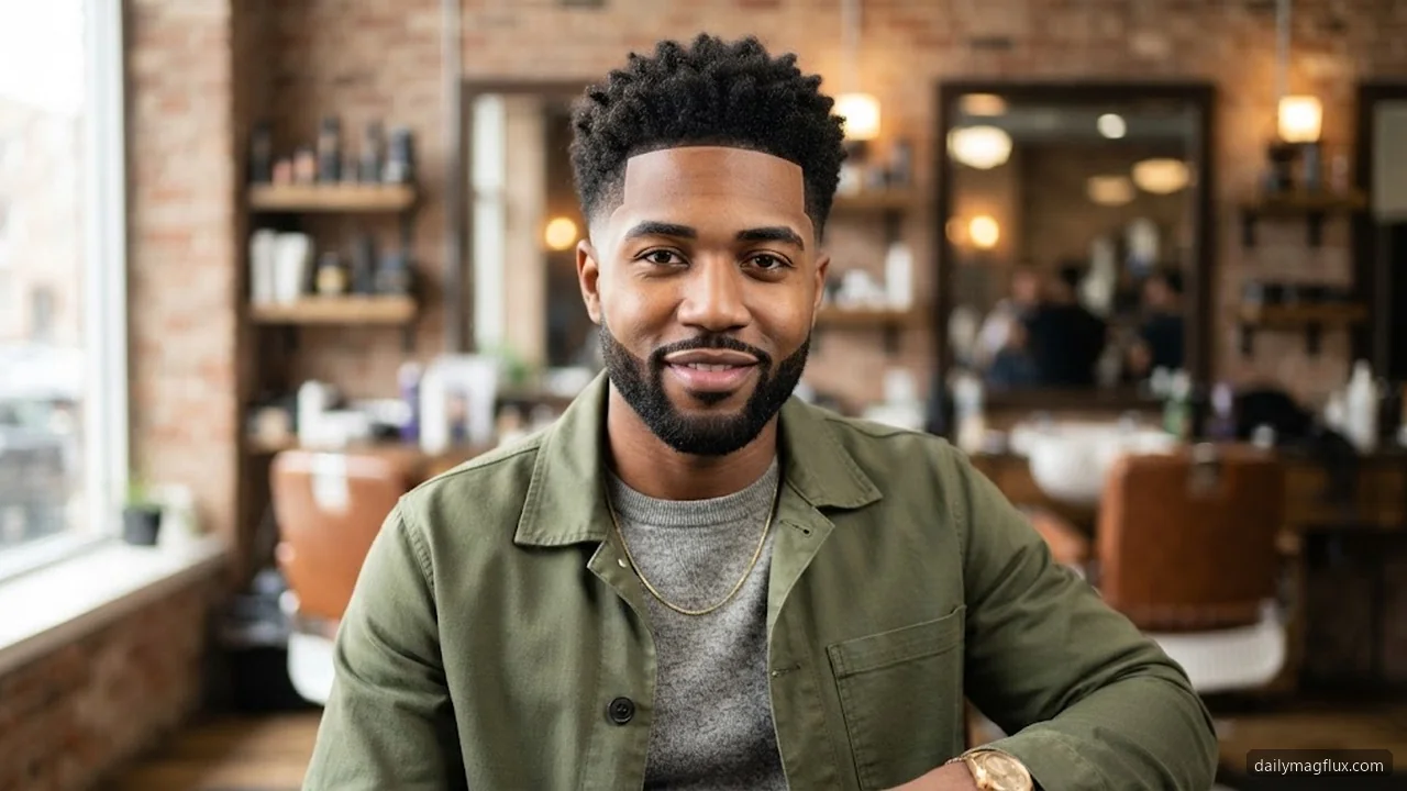Adapting the Low Taper Fade for 4C Coily Hair and High Shrinkage - Low Taper Fade Haircut for Black Men hair visualizer