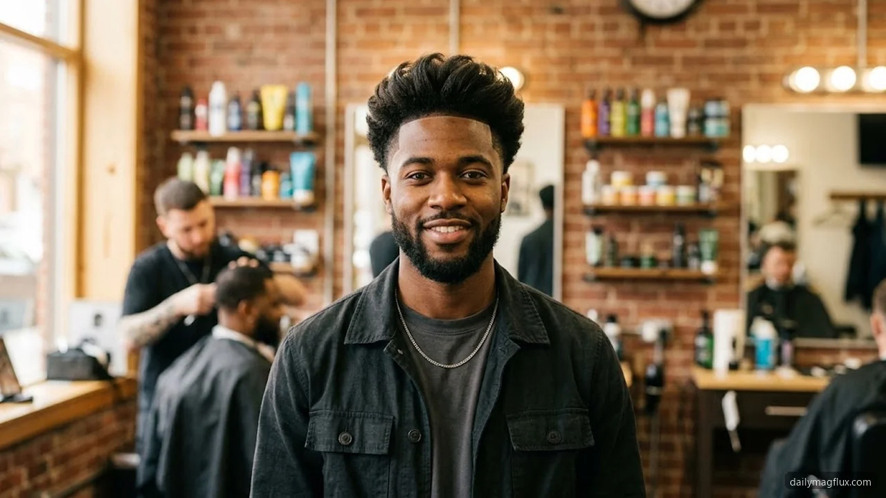 Video Walkthrough: See the Cut in Motion - Mid Taper Fade Blowout hair visualizer