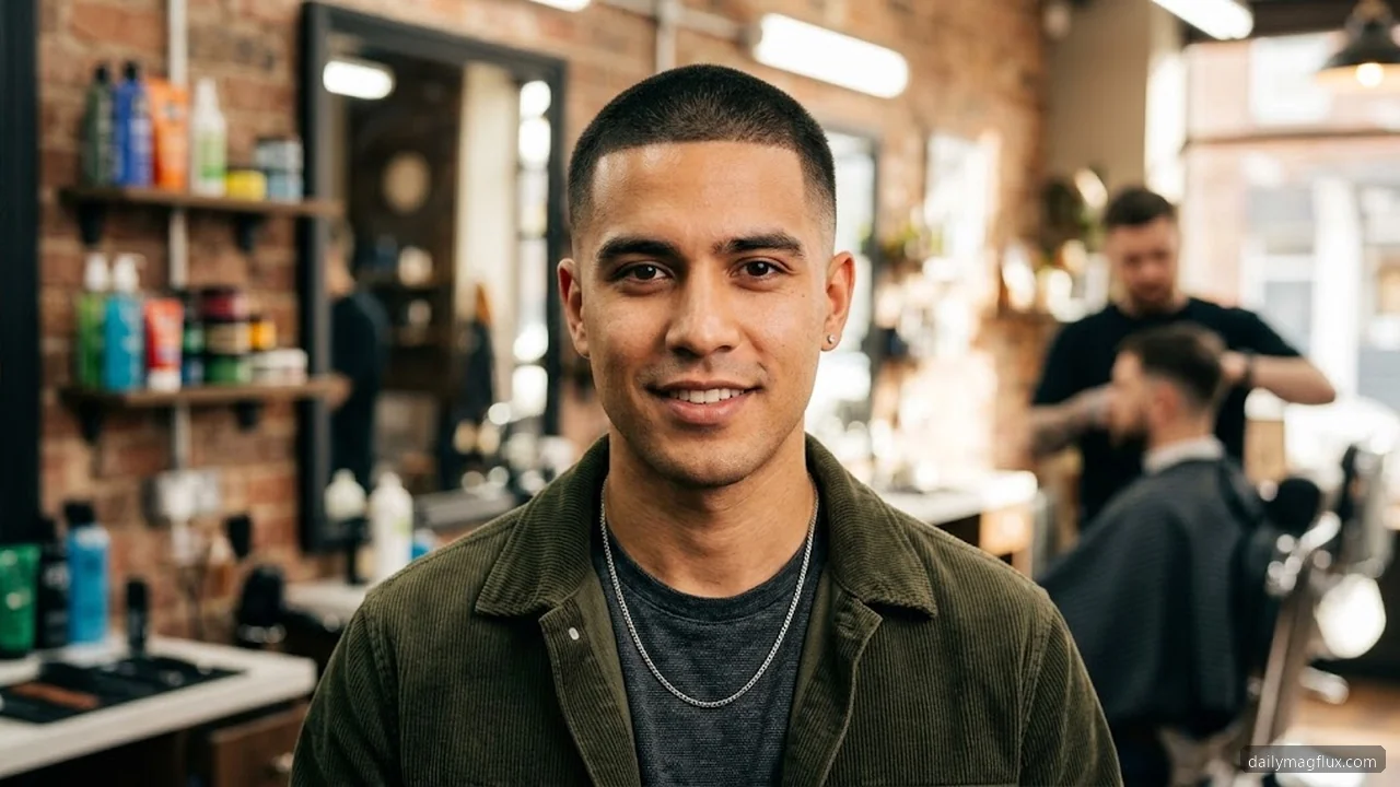 Common DIY Mistakes to Avoid - Mid Taper Fade Buzz Cut hair visualizer