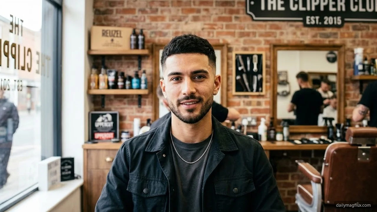 Keeping a Taper Low Burst Fade Sharp - Taper Low Burst Fade hair visualizer