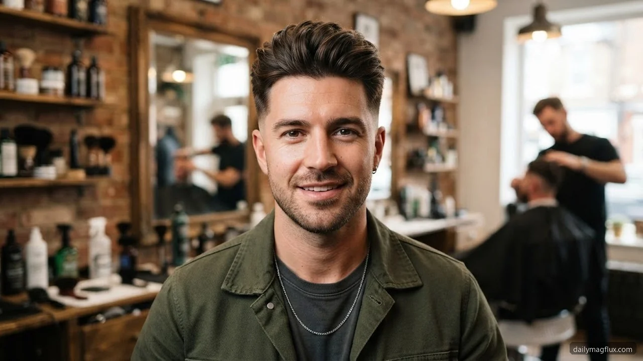 Thick Hair - Mid Taper Fade Short Hair Styles for Men hair visualizer