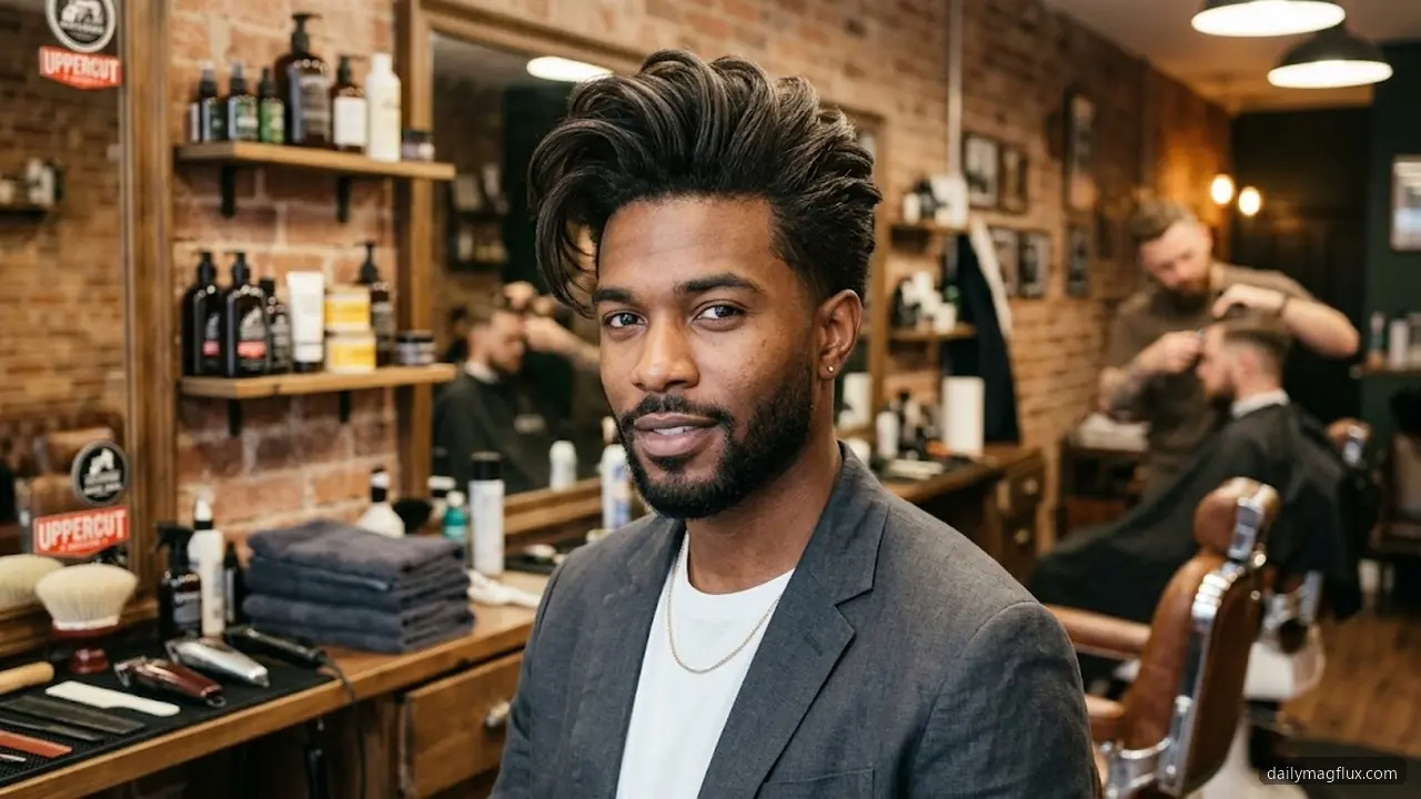 Long Quiff - Textured Quiff Hairstyle hair visualizer