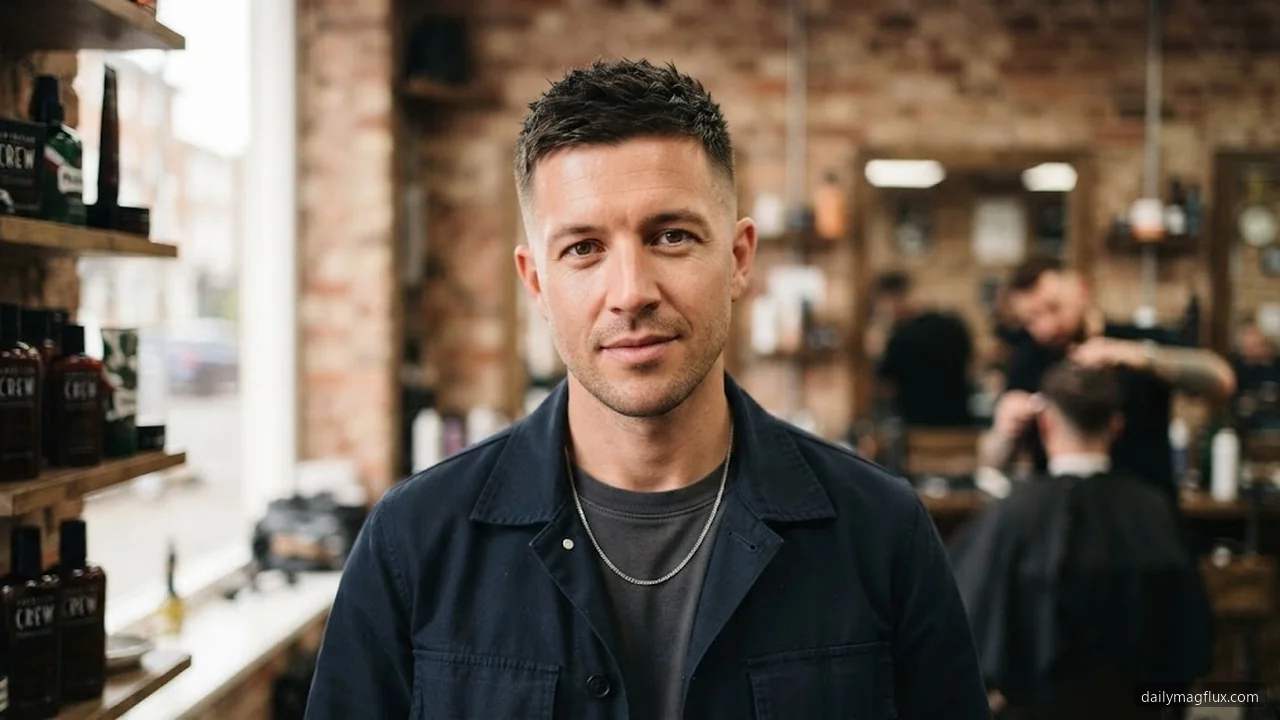 Oval Face - Mid Taper Fade Short Hair Styles for Men hair visualizer