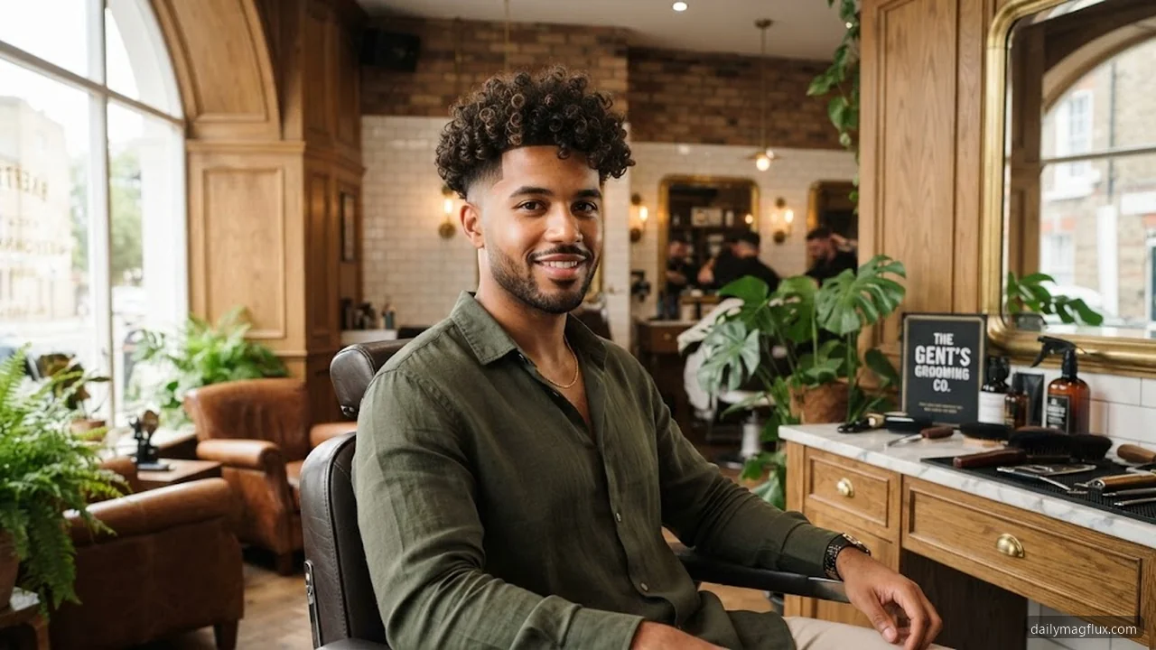 Taper Fade Curly Hair Maintenance - Low Taper Fade Curly Hair hair visualizer