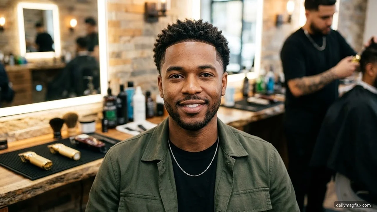 Essential Barber Tool Anatomy: Foil Shavers vs. Outliner Blades - Low Taper Fade Haircut for Black Men hair visualizer