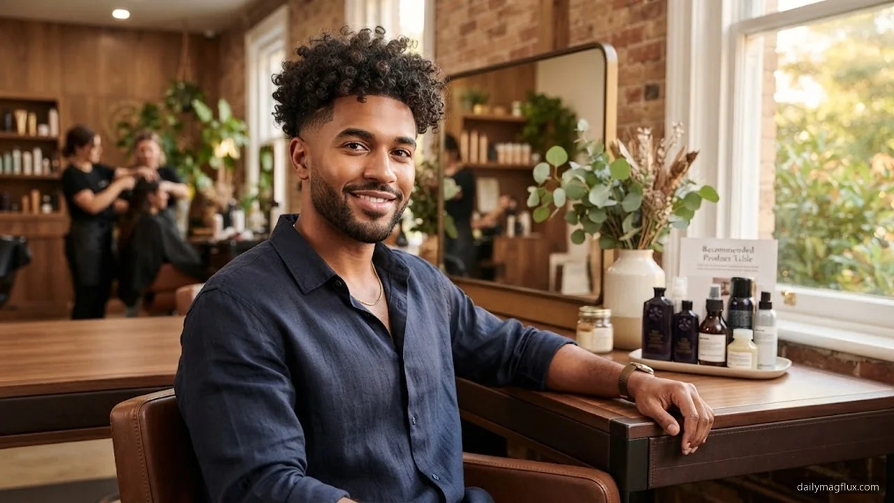 Recommended Product Table - Low Taper Fade Curly Hair hair visualizer