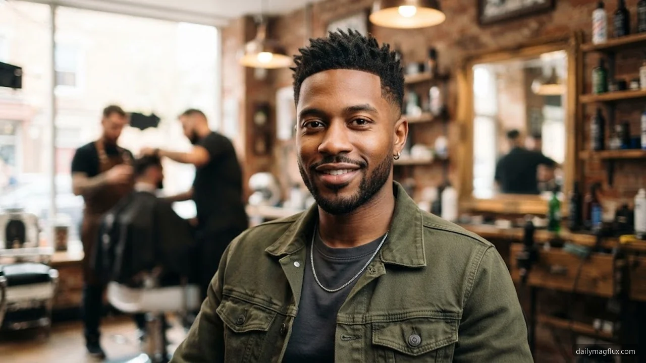 Long Face - Mid Taper Fade Short Hair Styles for Men hair visualizer