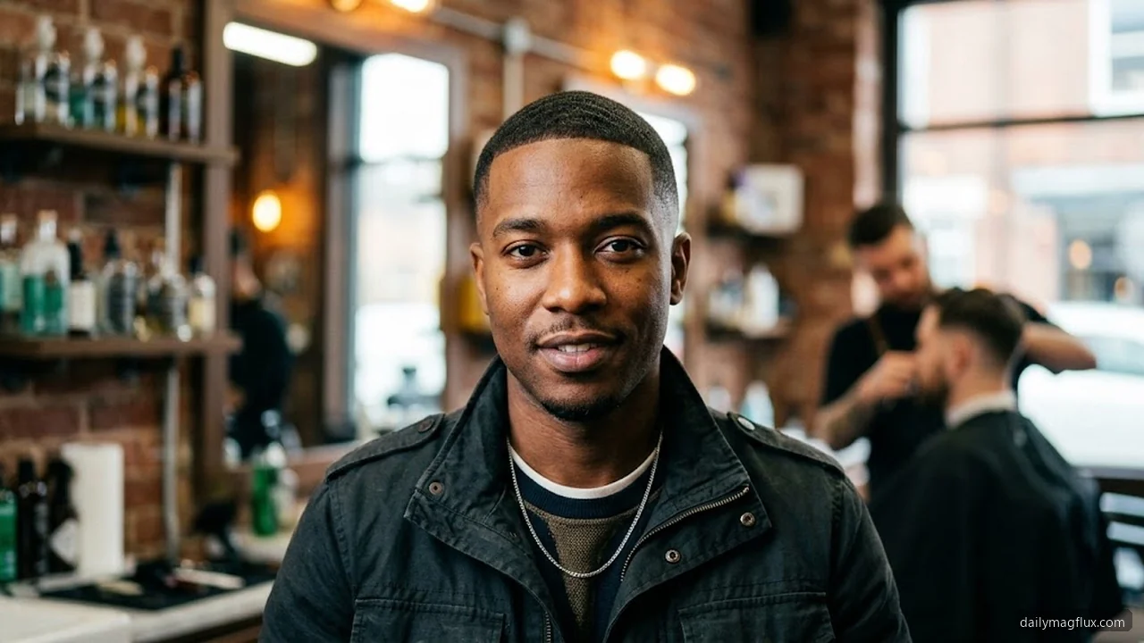 Low Fade - Taper Low Burst Fade hair visualizer
