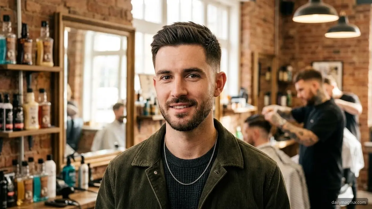Classic Natural Low Taper - Low Taper Fade Haircut for Straight Hair hair visualizer