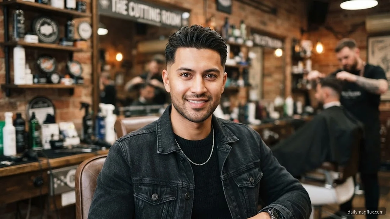 Diamond Face - Mid Taper Fade Short Hair Styles for Men hair visualizer