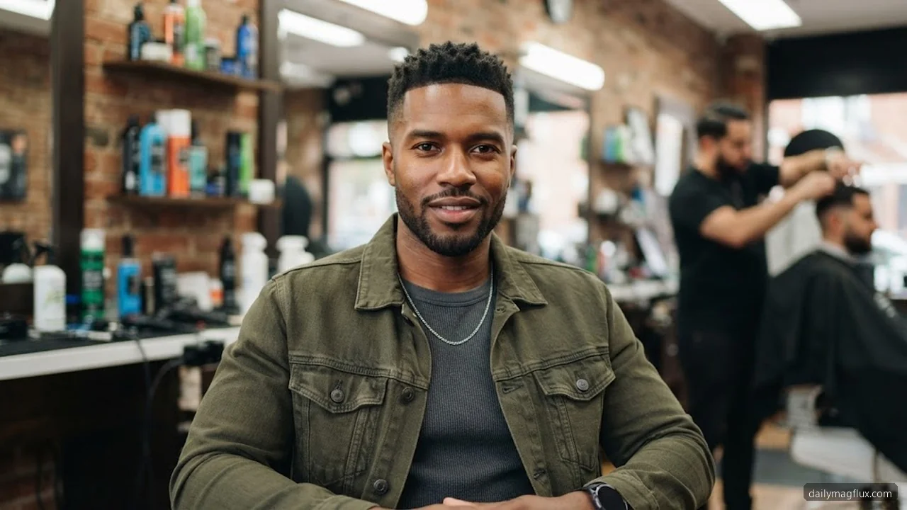 Rectangular Face - Mid Taper Fade Short Hair Styles for Men hair visualizer