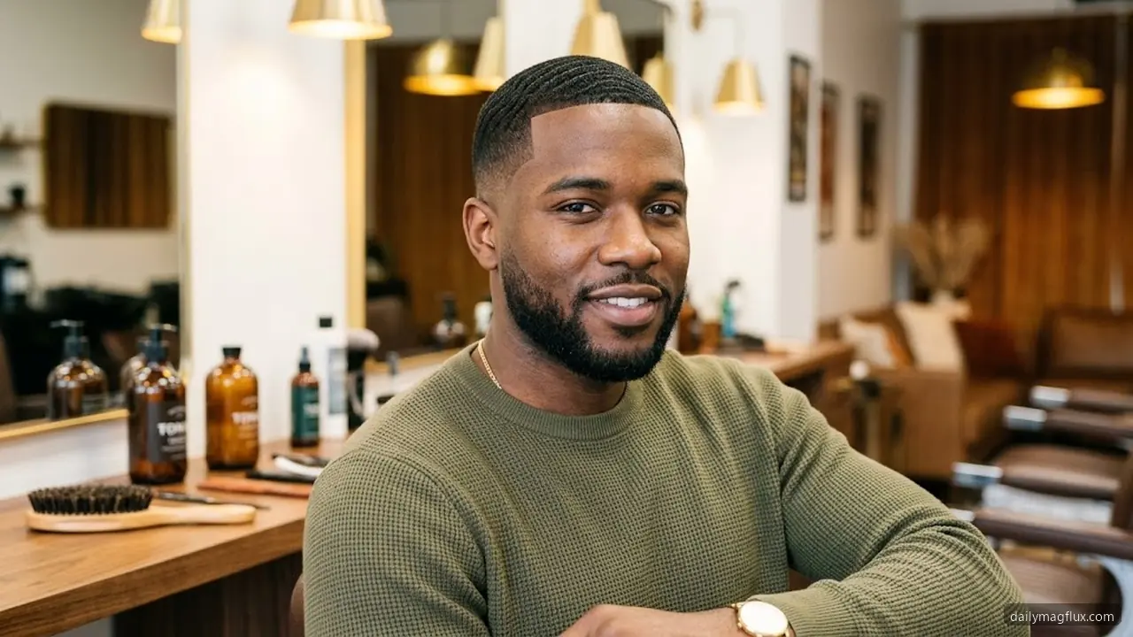 Daily and Weekly Maintenance Routine - Low Taper Fade Haircut for Black Men hair visualizer