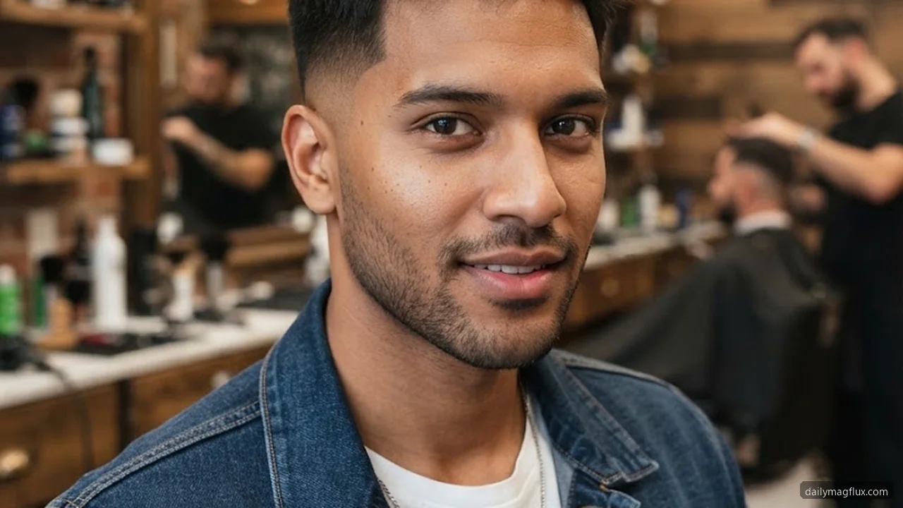 Drop Fade Textured Fringe - Low Taper Fade Textured Fringe hair visualizer