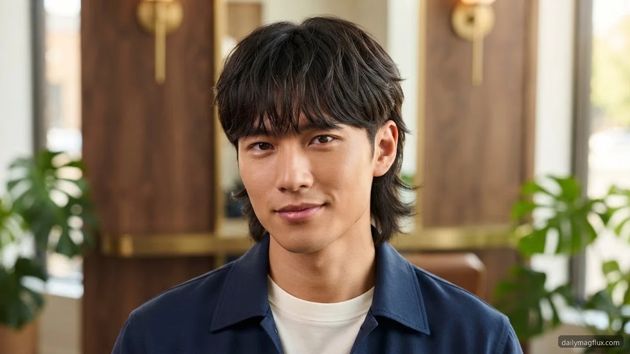 Choosing the Right Asian Mullet for Your Face Shape - Asian Mullet Hairstyle hair visualizer