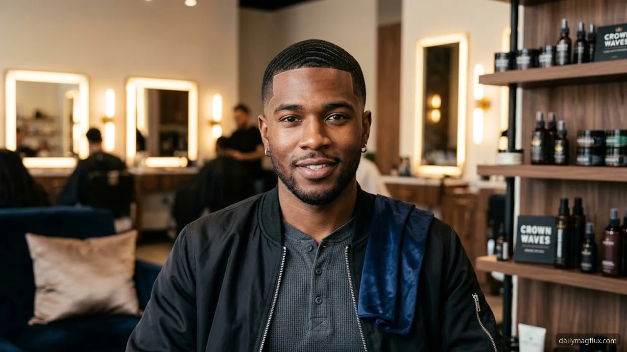 Nighttime Care: Durags, Wave Caps, and Satin Pillowcases - Low Taper Fade Haircut for Black Men hair visualizer