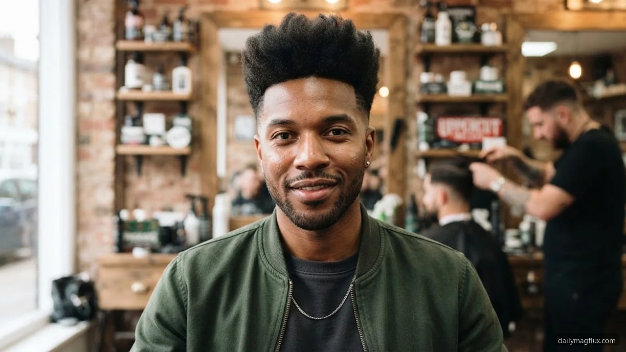 Best Hair Types and Textures for This Blowout Cut - Mid Taper Fade Blowout hair visualizer