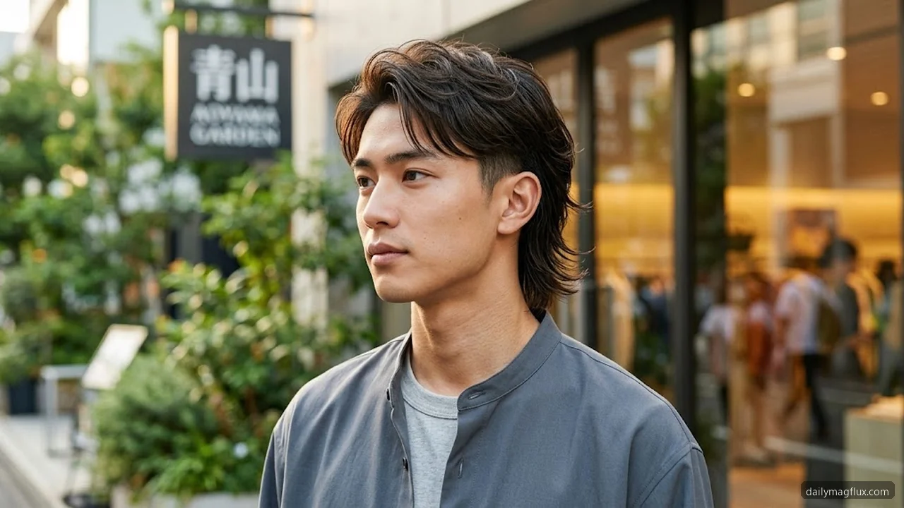 Tailoring Mullet Length to Neck and Shoulder Proportions - Asian Mullet Hairstyle hair visualizer