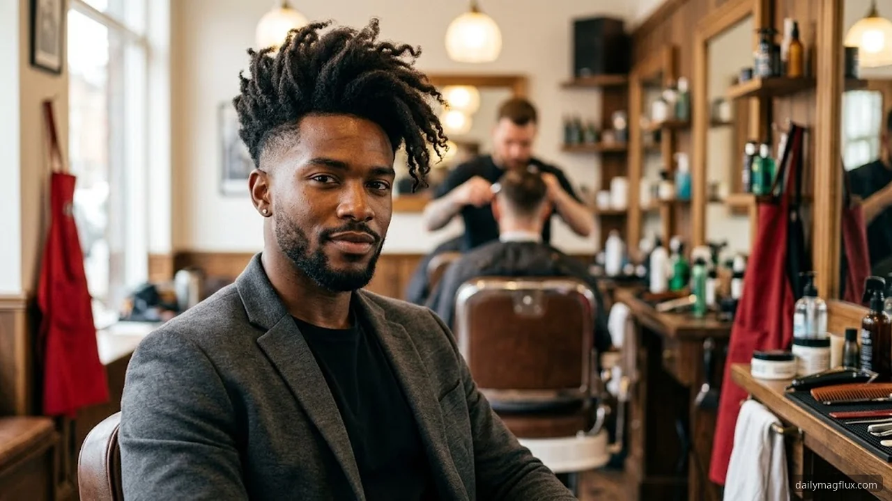 Long Quiff Fade - Textured Quiff Hairstyle hair visualizer