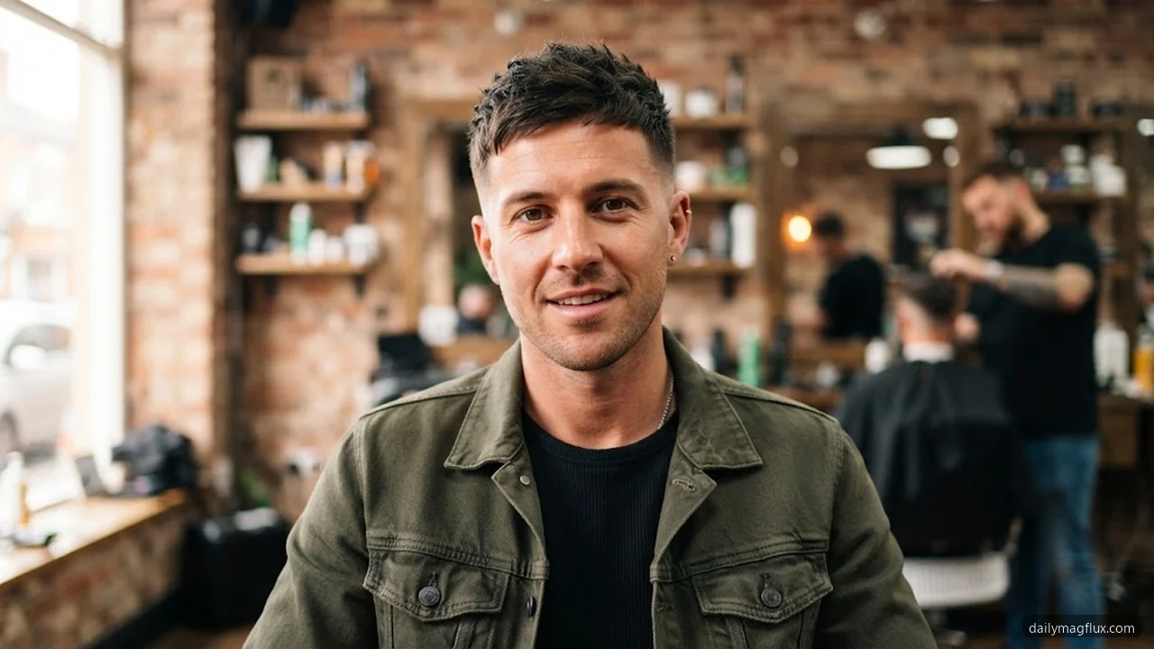 Professional Men - Mid Taper Fade Short Hair Styles for Men hair visualizer