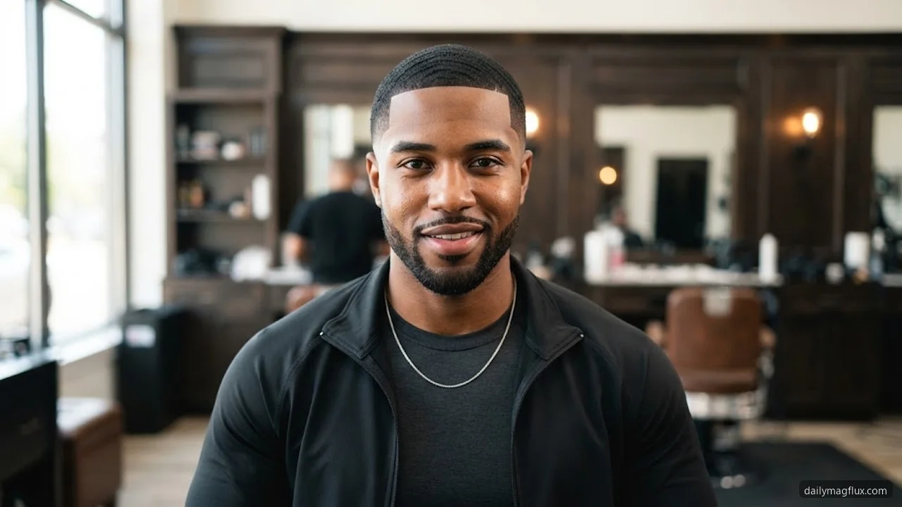 Low Taper Fade for Active Lifestyles and Sweat Management - Low Taper Fade Haircut for Black Men hair visualizer