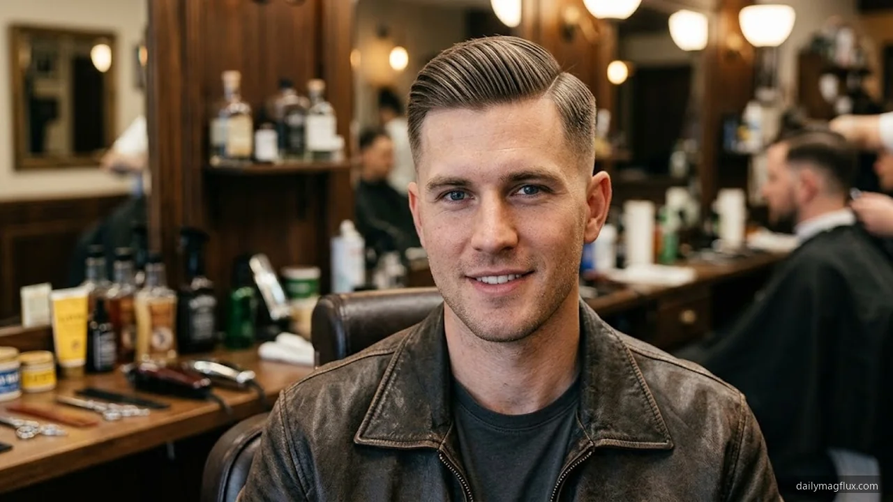 Young Men - Mid Taper Fade Straight Hair hair visualizer