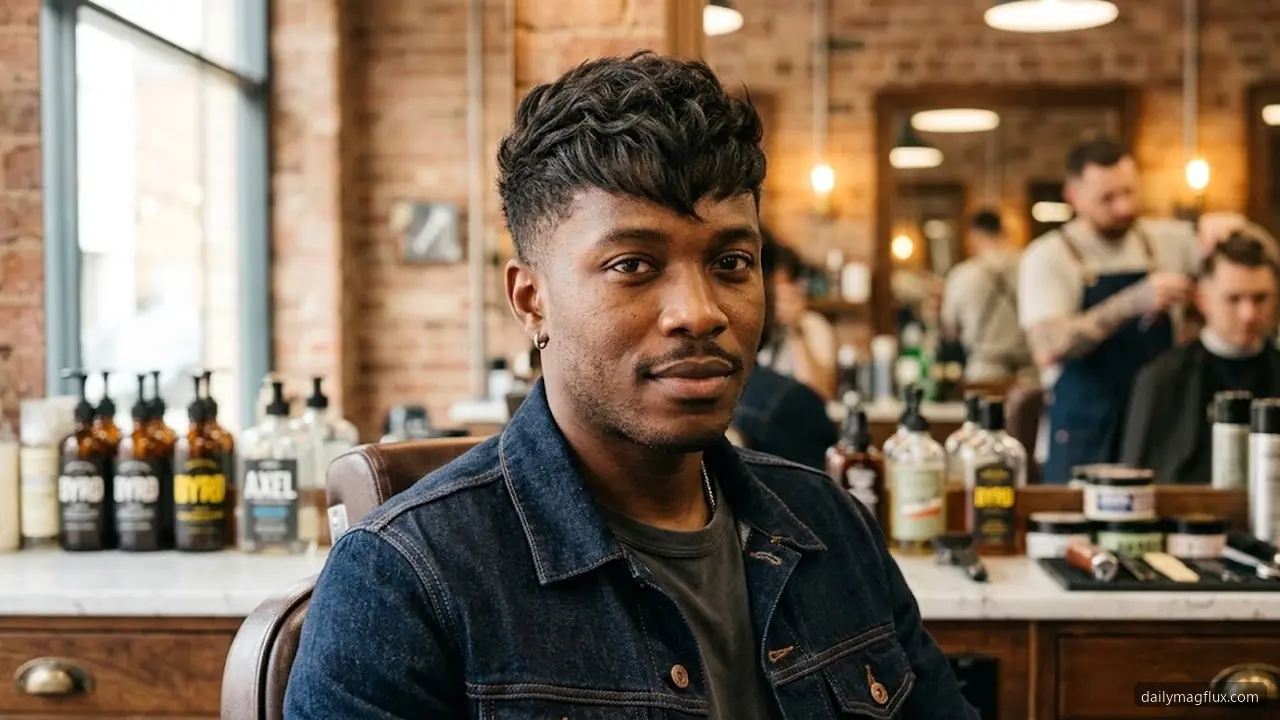 Textured Fringe Quiff - Textured Quiff Hairstyle hair visualizer