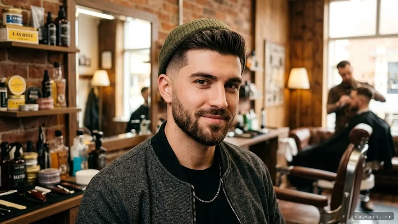 Daily Styling - Mid Taper Fade Short Hair Styles for Men hair visualizer