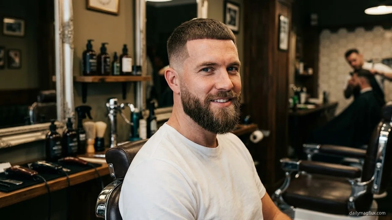 Beard-Fade Low Taper Buzz - Low Taper Fade Buzz Cut hair visualizer