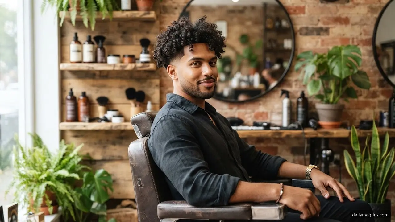 Classic Low Taper Fade Curly Hair - Low Taper Fade Curly Hair hair visualizer
