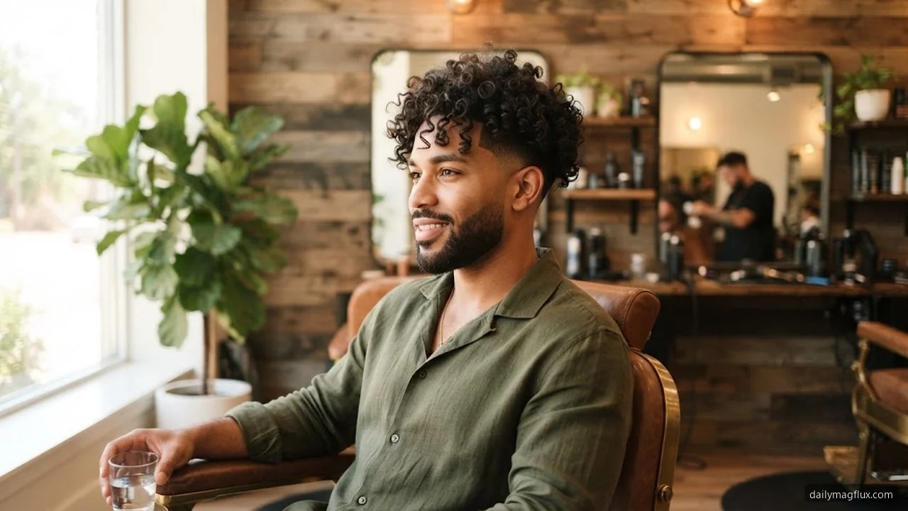 Short Low Taper Fade for Curly Hair - Low Taper Fade Curly Hair hair visualizer