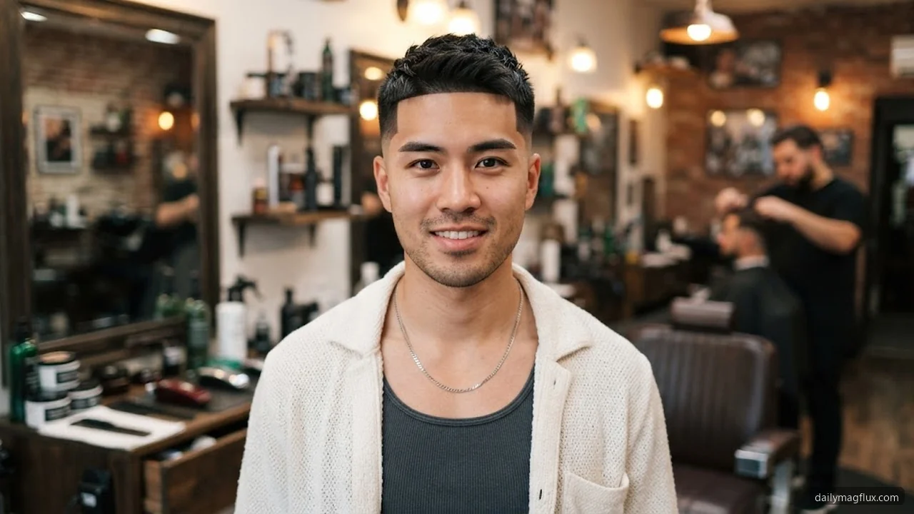 Short Mid Taper with Line-Up - Mid Taper Fade Black Male hair visualizer