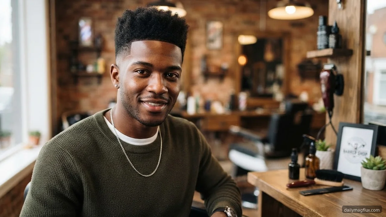 Style 4: High-Top Taper Fade - Taper Low Burst Fade hair visualizer