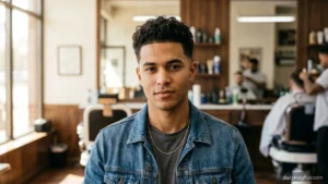 Mid Taper Fade Curly Hair