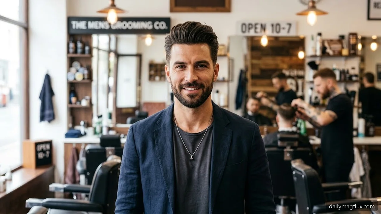 Textured Quiff Hairstyle